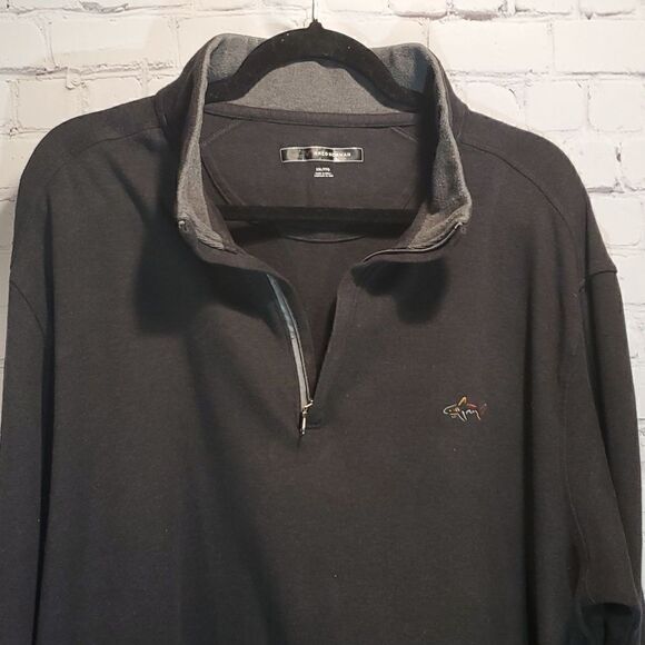 Men's Greg Norman quarter zip pullover sweatshirt size XXL - Picture 4 of 9